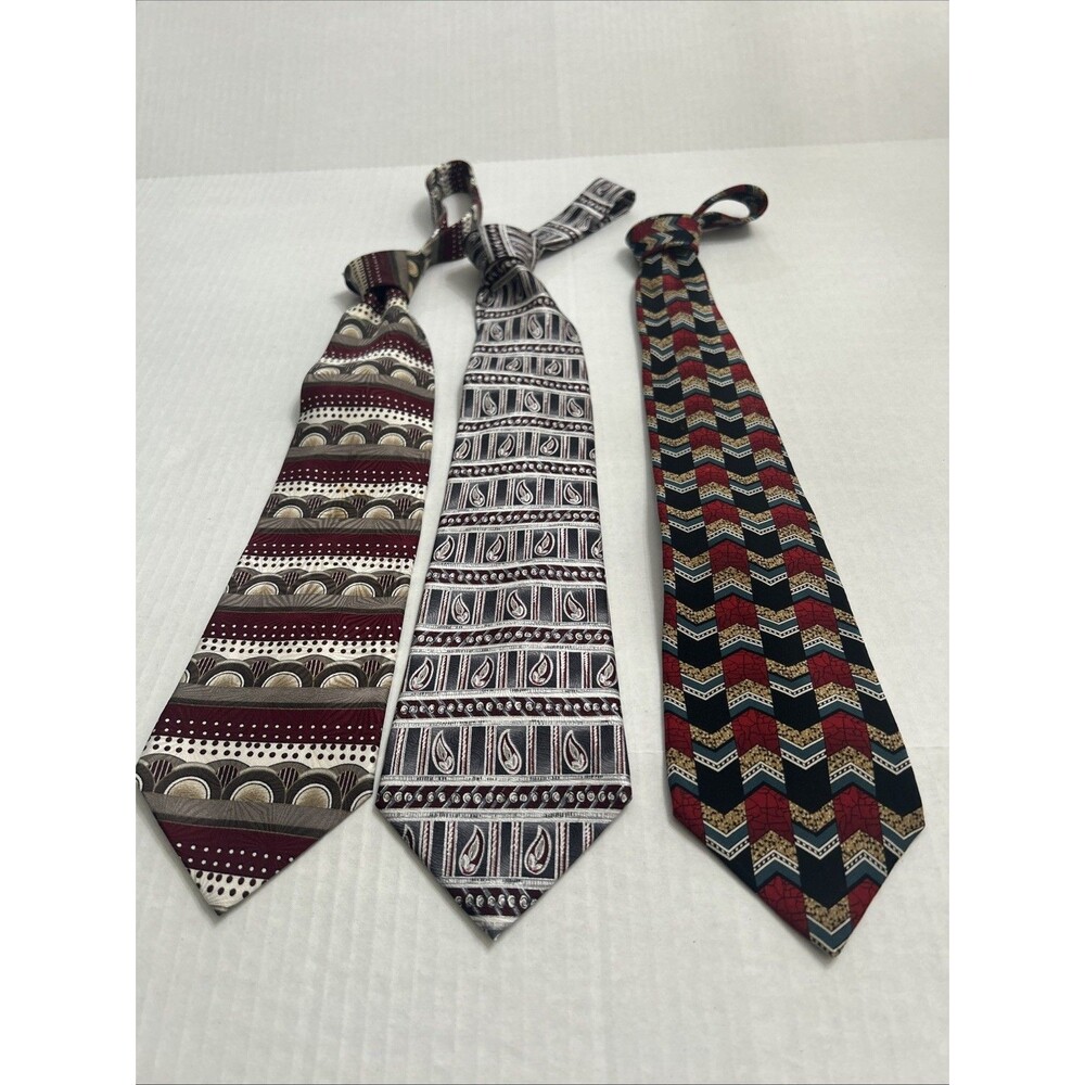 Lot Of 3 Men’s Silk Ties